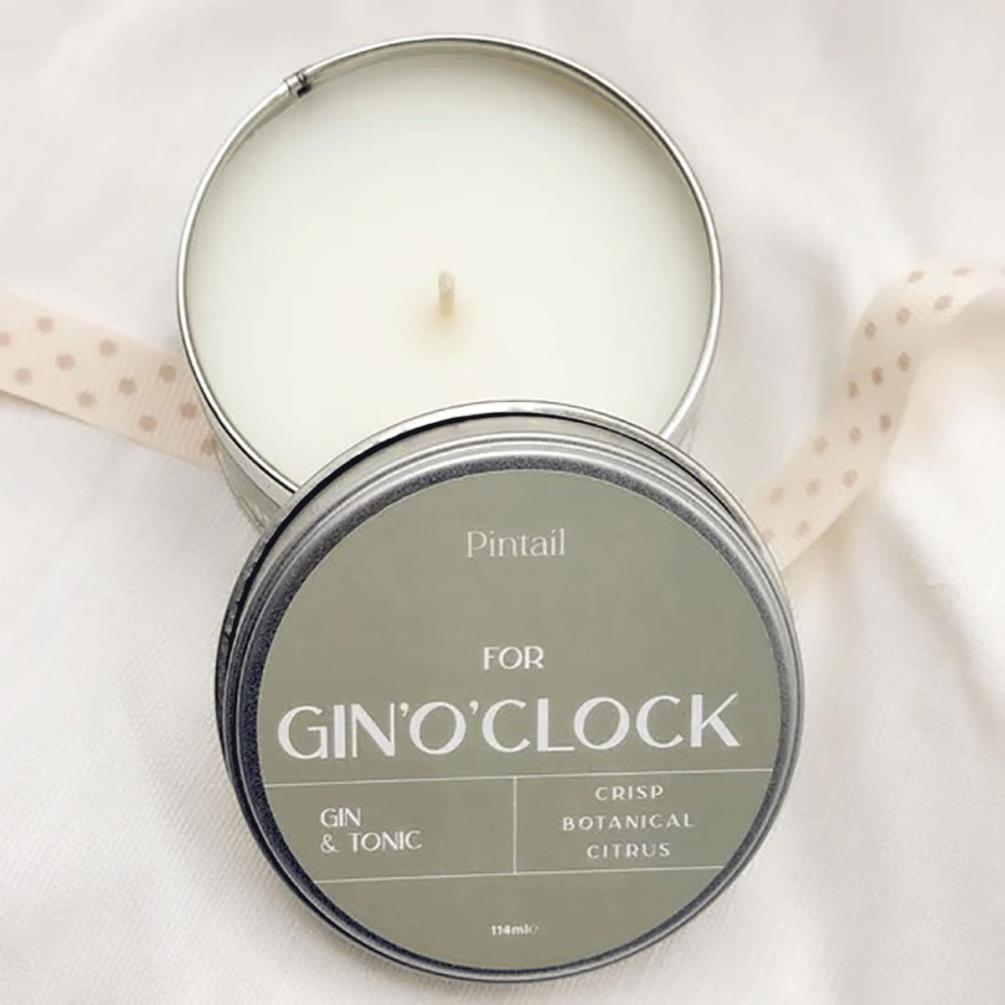 Pintail Candles Gin O'Clock Tin Candle Extra Image 3